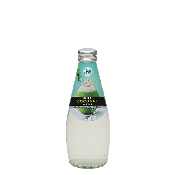 Bottled coconut water 300 ml.